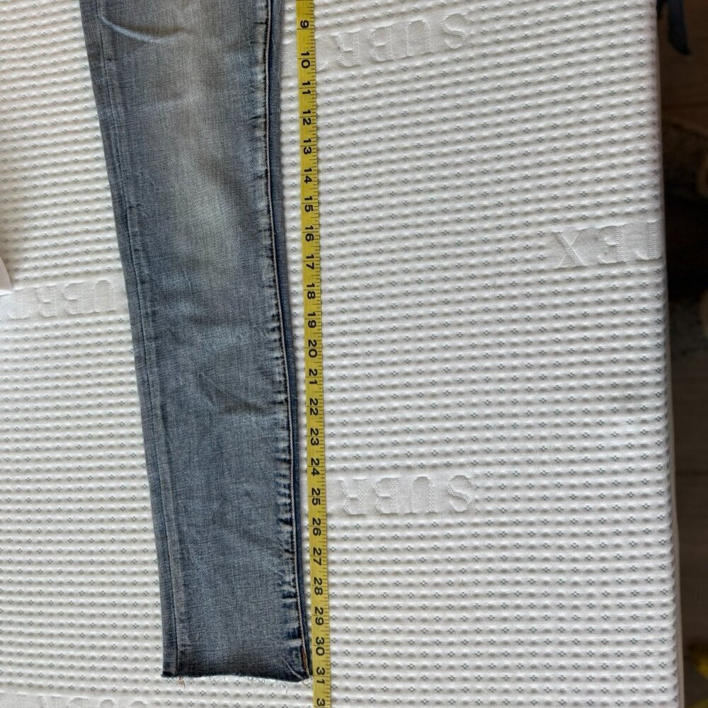 Anthropology Blank NYC Medium Wash Skinny Classique  Low rise  Size 27 NWT - Picture 9 of 9
